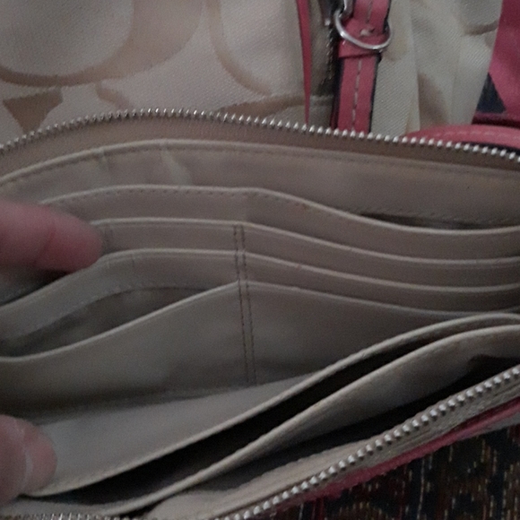 SOLD ****Coach back pack with wristlet wallet - Picture 3 of 7